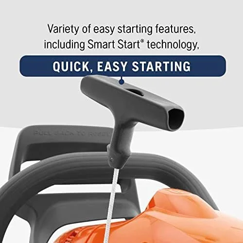 Husqvarna 460 Rancher Gas Powered Chainsaw, 60.3-cc 3.6-HP, 2-Cycle X-Torq Engine, 24 Inch Chainsaw with Automatic Adjustable Oil Pump, For Wood Cutting, Tree Trimming and Land Clearings - Image 4