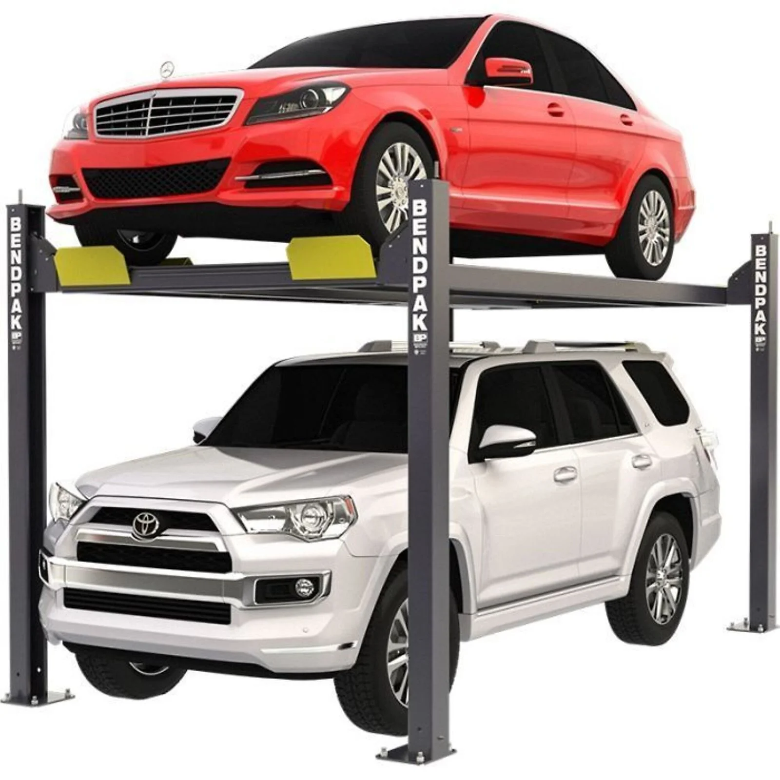 BendPak 4-Post Compact Cars Lift, 7000-Lb. Capacity, - Image 4