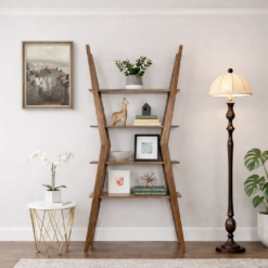 Bookcase with Storage Compartments