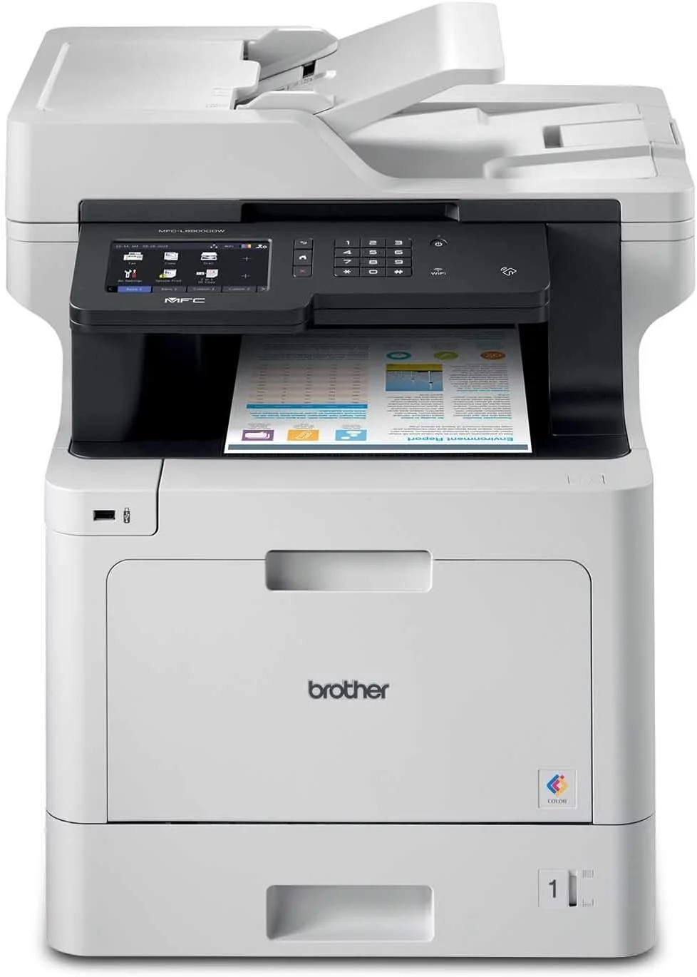 Brother MFC-L8900CDW Business Color Laser All-in-One Printer - Image 4