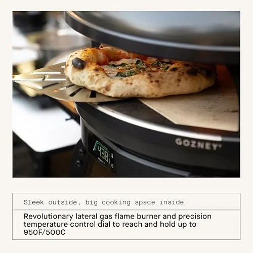 Gozney Arc Pizza Oven, Off Black, Gas Burner, Precision Temperature Controls - Image 3