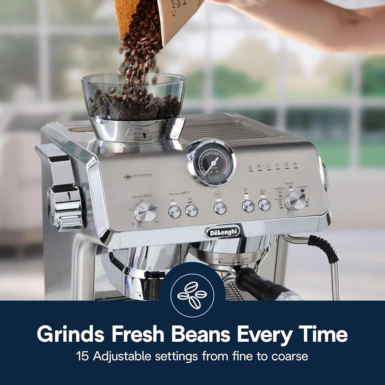 De’Longhi La Specialista Opera Espresso Machine with Cold Brews - Image 2