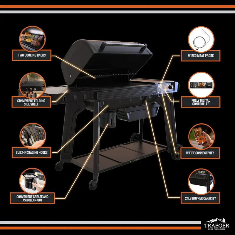 Traeger Woodridge Pro Pellet Grills - Image 3