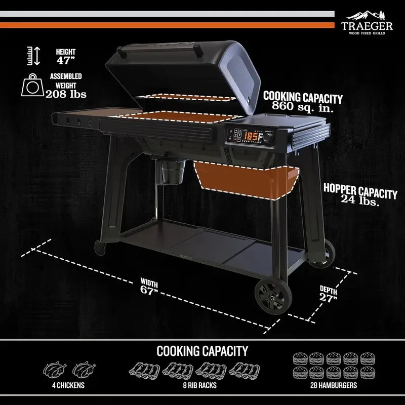 Traeger Woodridge Pro Pellet Grills - Image 2