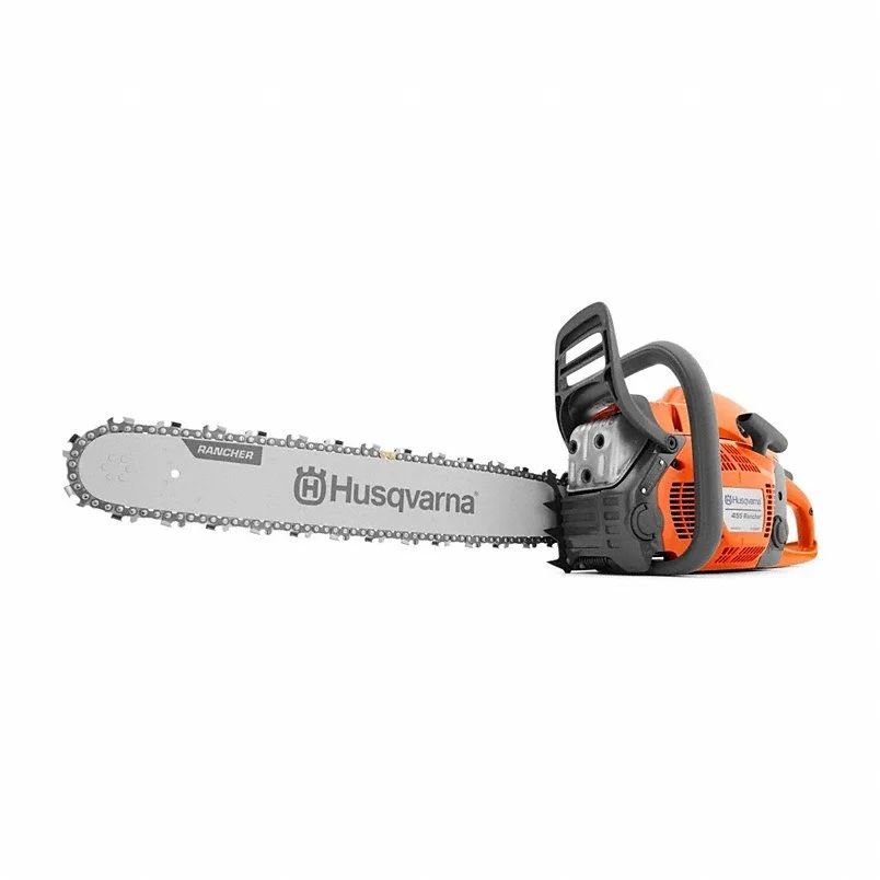 HUSQVARNA Gas-Powered Chainsaw: 20 in BarsLg, Rear Handle, Auto Chains Oiler, 3.5 hp Horsepower - Image 2