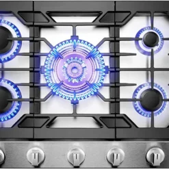 Fotile 30″ Tri-Ring Gas Cooktops GLS30501