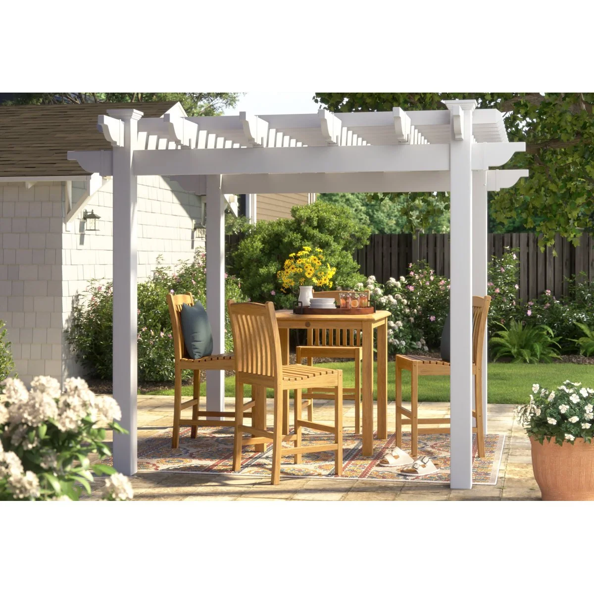 Red Barrel Studio Queensbrooks Taquarius Pergola - Image 3