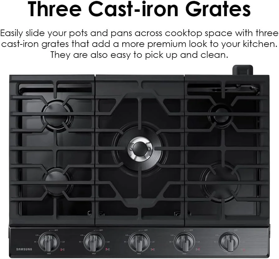 Samsung 36″ Gas Cooktops NA36N6555TS - Image 4