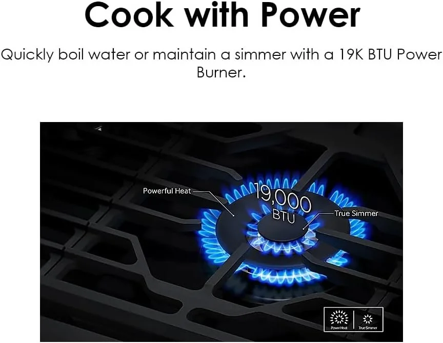 Samsung 36″ Gas Cooktops NA36N6555TS - Image 3